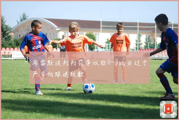布雷默谈判判罚争议称0-3比分过于严苛向球迷致歉