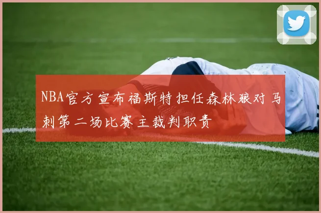 NBA官方宣布福斯特担任森林狼对马刺第二场比赛主裁判职责